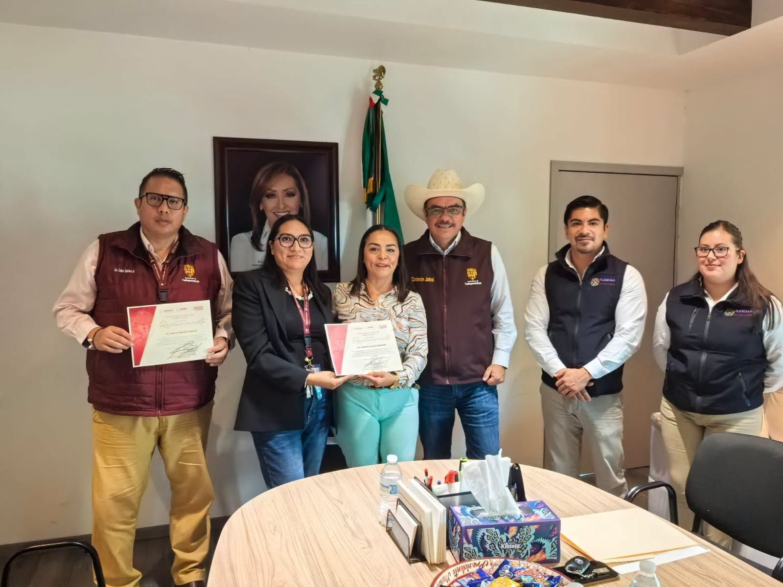 Reconocimiento del Archivo Histórico de Tlaxcala a Yauhquemehcan